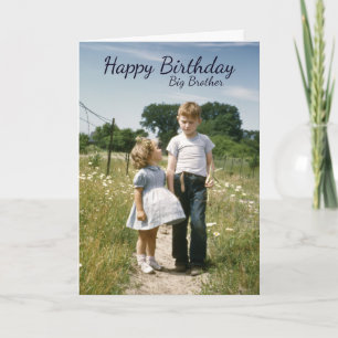 Brothers Birthday, Siblings Family Special Day Card