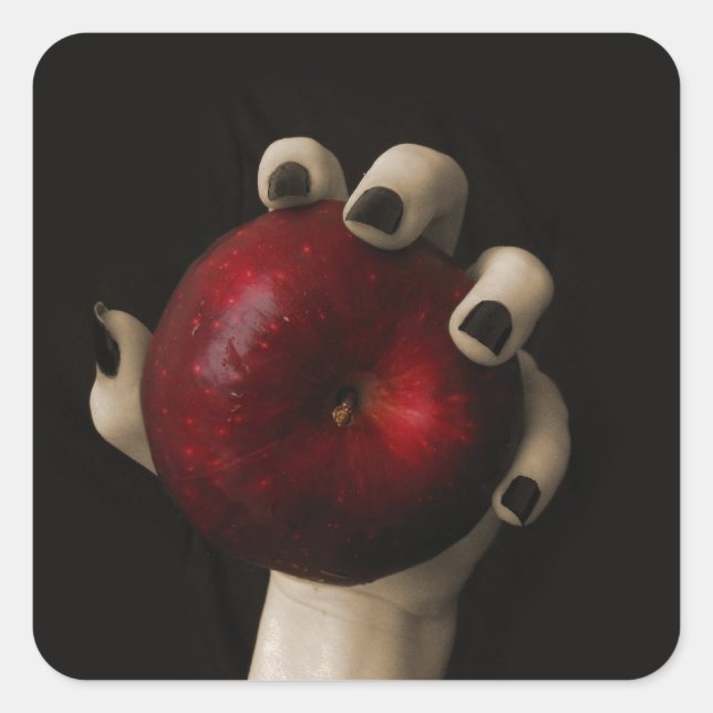 Brothers Grimm Tempting Witch Square Sticker (Front)