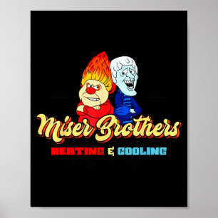 Brothers Heating & Cooling Christmas Poster