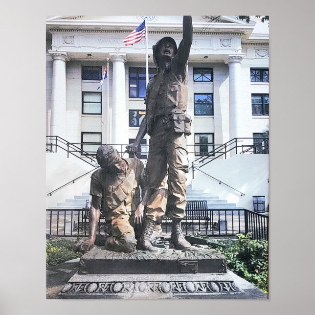 Brothers in Arms Wounded Soldiers Poster (Front)