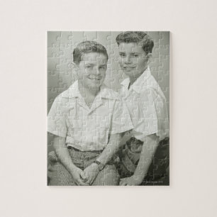 Brothers in Studio Jigsaw Puzzle