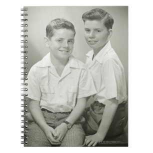 Brothers in Studio Spiral Notebook