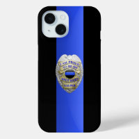 Brothers Keeper Police Badge - Thin Blue Line