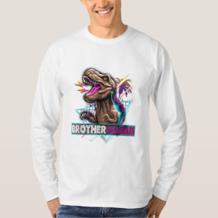 Brothersaurus Dinosaur Family Gift For Brother T-Shirt