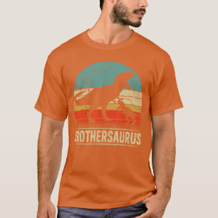 Brothersaurus Re Dinosaur Brother Saurus Family Ma T-Shirt