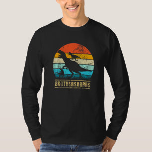 Brothersaurus rex Brother Saurus Dinosaur T-Shirt