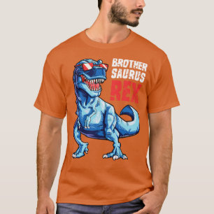 Brothersaurus T rex Brother Saurus Dinosaur Boys 1 T-Shirt