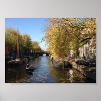 Brouwersgracht Amsterdam Canal Autumn Photo