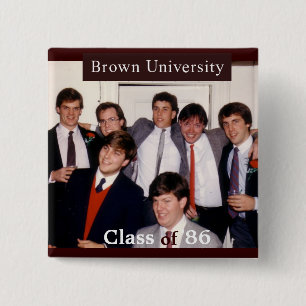 Brown 25th Reunion Button