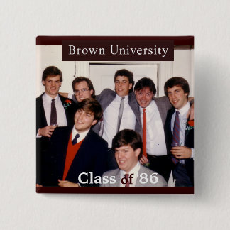 Brown 25th Reunion Button