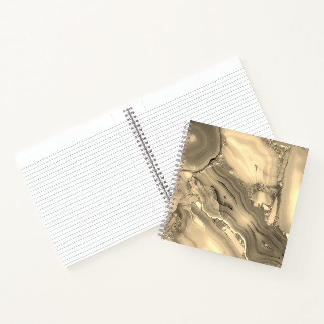 Brown Agate Notebook (Inside)