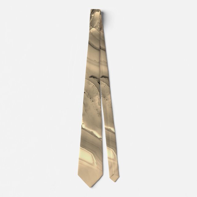 Brown Agate Tie (Front)