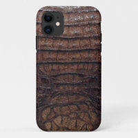 Brown Alligator Skin