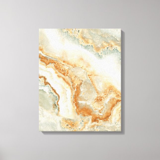 Brown and beige stone texture canvas print (Front)