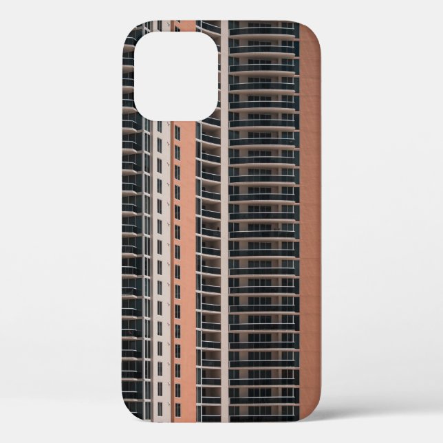 Brown and black high-rise building Case-Mate iPhone case (Back)