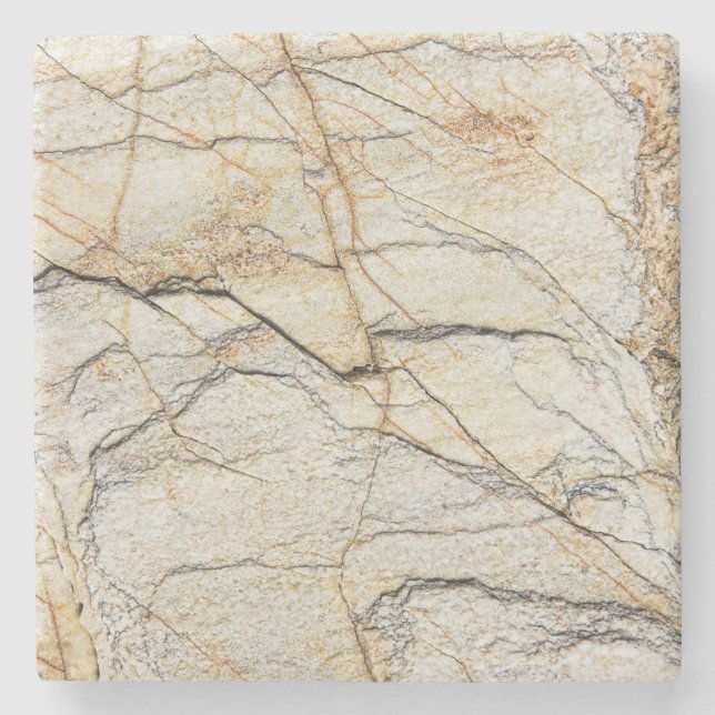 Brown and Black Textured Mable Stone  Coaster (Front)