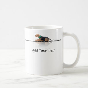 Brown and Black Welsh Terrier Mug