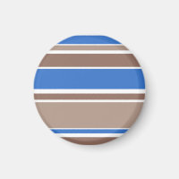 Brown and blue stripes