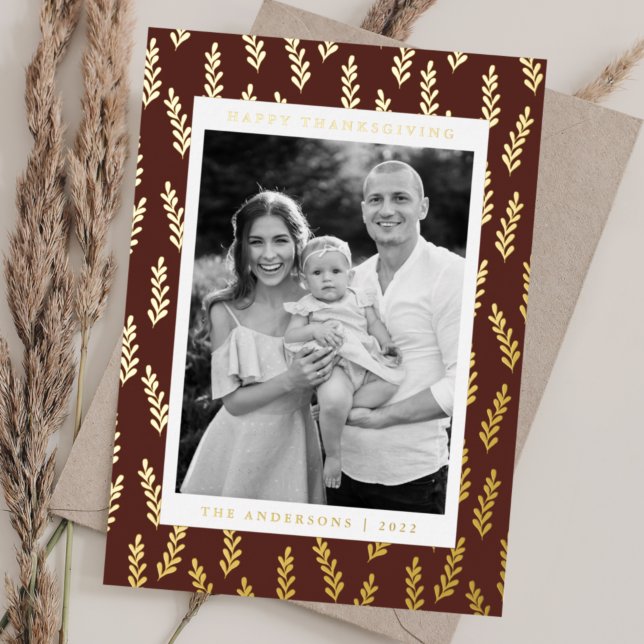 Brown and Golden Foliage Photo Thanksgiving (Creator Uploaded)