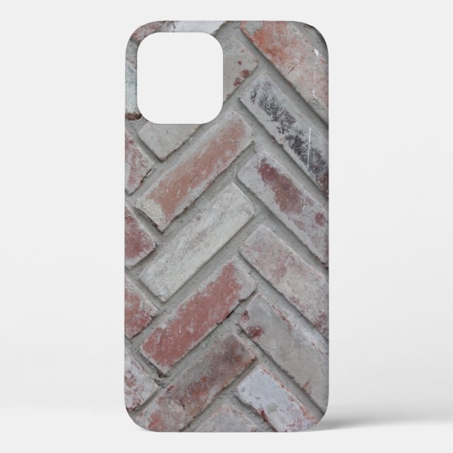 Brown and grey concrete brick wall Case-Mate iPhone case (Back)