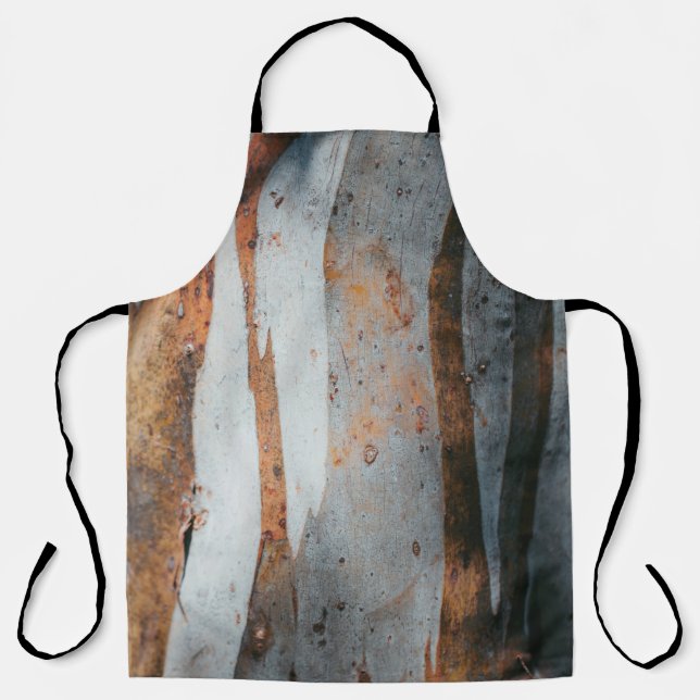 Brown and grey tree trunk apron (Front)