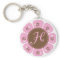Brown and Pink Monogram H
