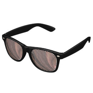 Brown And Pink Soft Sand Waves Retro Sunglasses