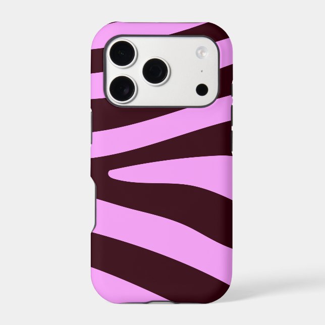 Brown and Pink Zebra Print (Back)