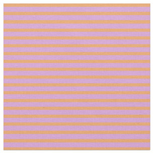 Brown and Plum Coloured Lined/Striped Pattern Fabric