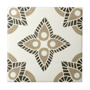 brown and tan geometric Ceramic tile