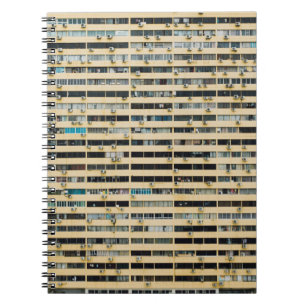 Brown and white concrete building notebook