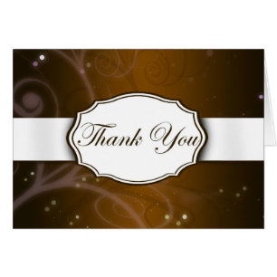 Brown and White Floral