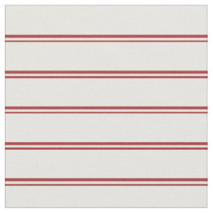 Brown and White Pattern of Stripes Fabric