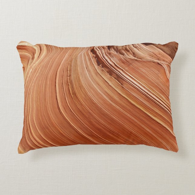 Brown antelope decorative cushion (Front)