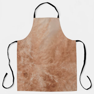 Brown Background Apron