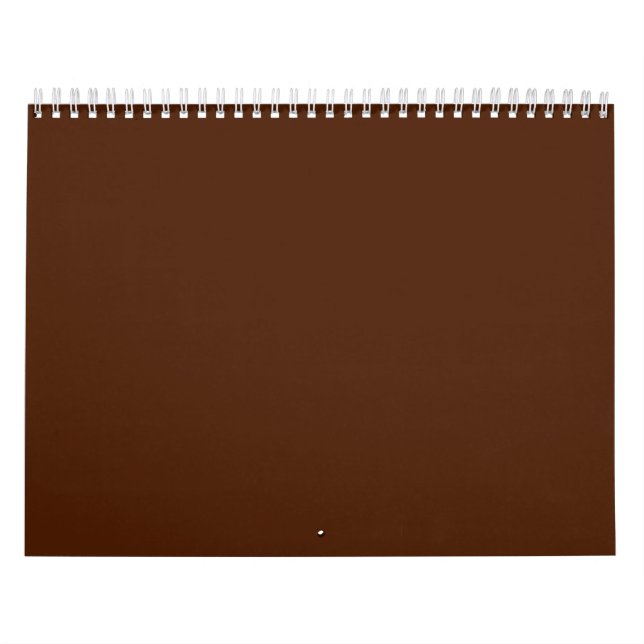 Brown Backgrounds on a Calendar (Cover)