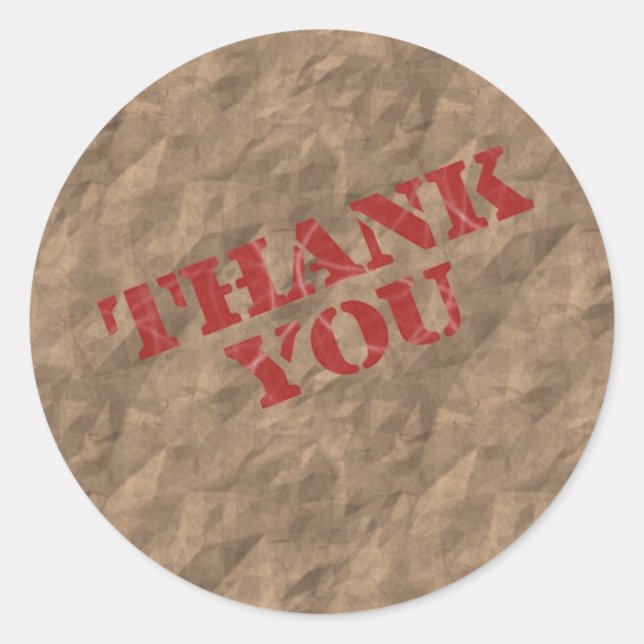 Brown Bag Sticker (Front)