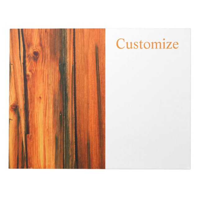 brown barn boards Thunder_Cove Notepad (Front)