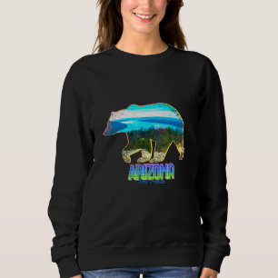Brown Bear Alabama Sand Mountain Landmark For Bear Sweatshirt