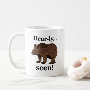 Brown Bear Animal Funny Humour Quote Coffee Mug