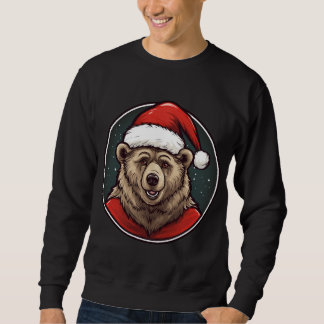 Brown bear Christmas Sweatshirt