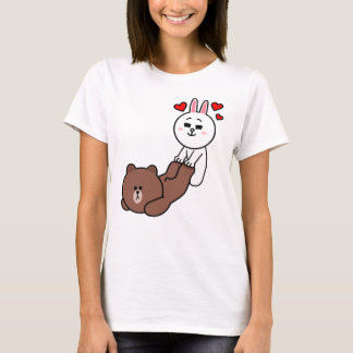 Brown bear cony bunny rabbit be my lover150 T-Shirt