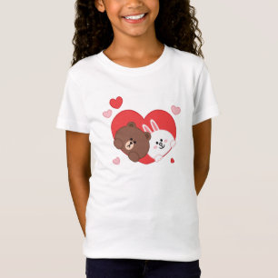 Brown bear cony bunny T-Shirt
