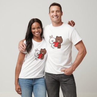 Brown bear cony bunny T-Shirt