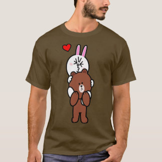 Brown Bear Cony Carry Me Home My Love T-Shirt