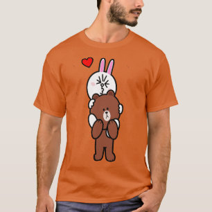 Brown Bear Cony Carry Me Home My Love T-Shirt