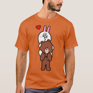 Brown Bear Cony Carry Me Home My Love T-Shirt