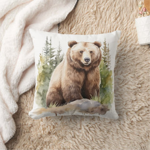 Brown Bear Cushion