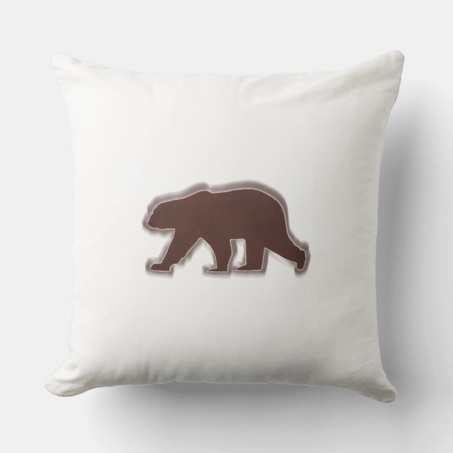 Brown Bear Cushion (Front)