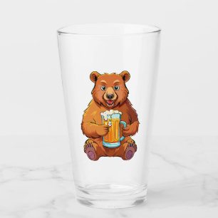 Brown bear glass